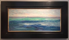 „Sea and Sky, Bahamas“, Meereslandschaft, Impressionistisch, Freilicht
