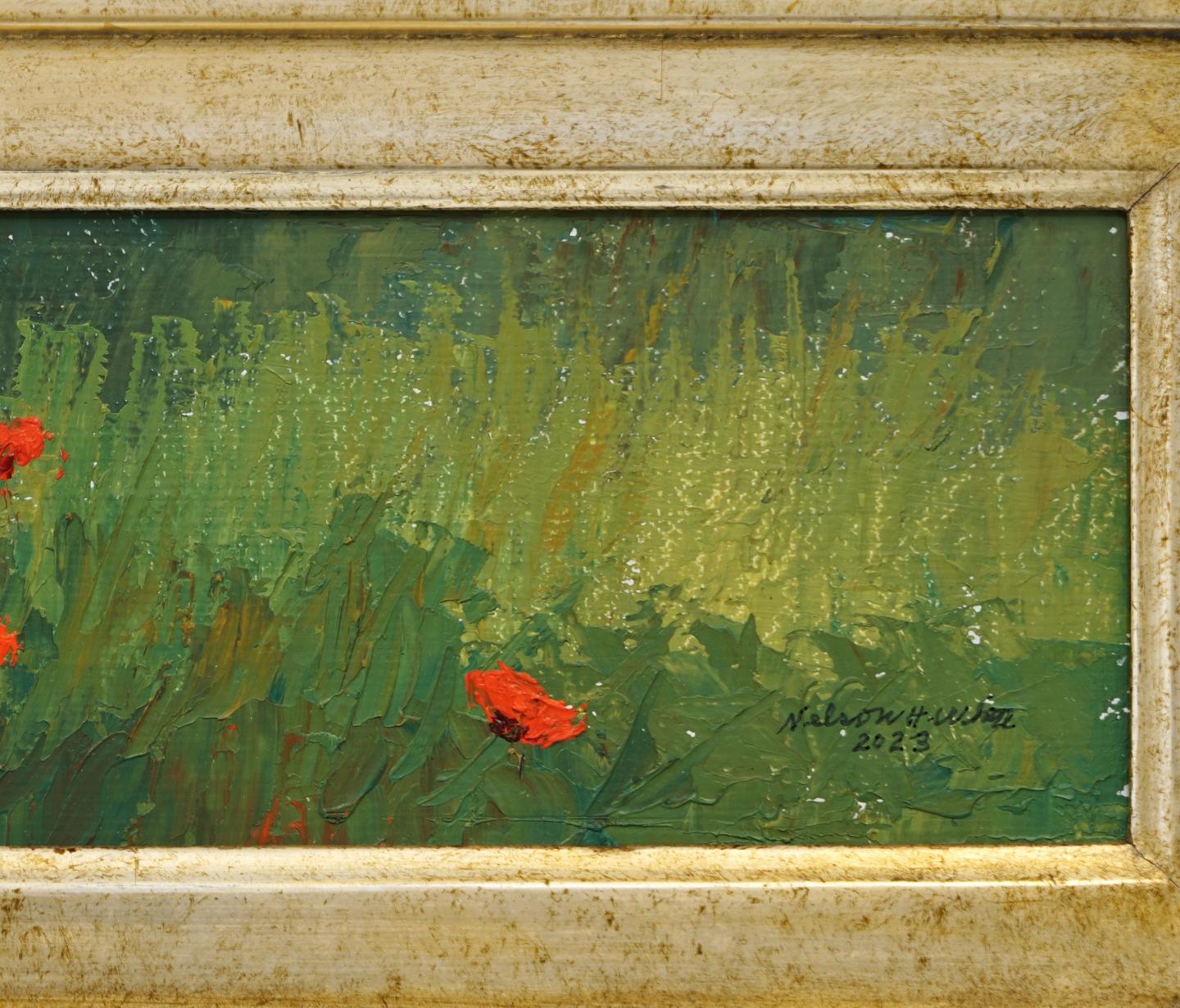 The Poppies  Individual Style   Italian Outdoor and Nature Impressionism Floral 2