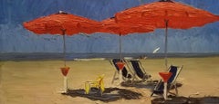 The Red Umbrellas, Italian Beach, Individual Style, Outdoor and Nature