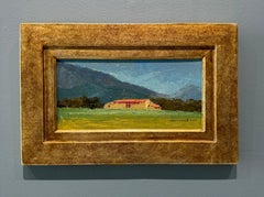 "The Tuscan Farm House No. 4 04..02.2024" impressionist landscape en plein air
