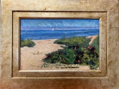 "Trumans Beach, East Marion 06.06.2022" paesaggio marino impressionista contemporaneo