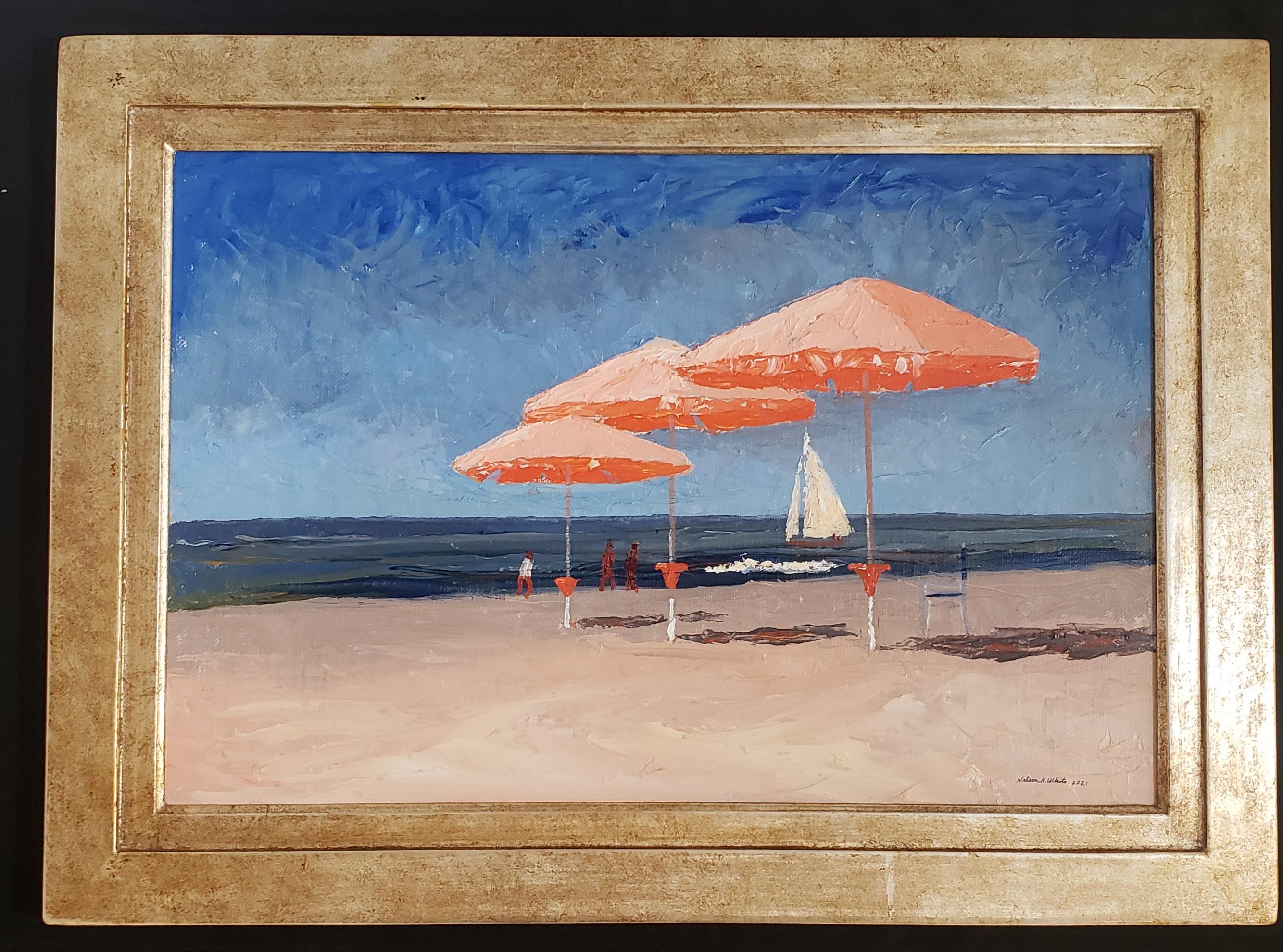 Viareggio, Italienischer Strand, Impressionismus  16