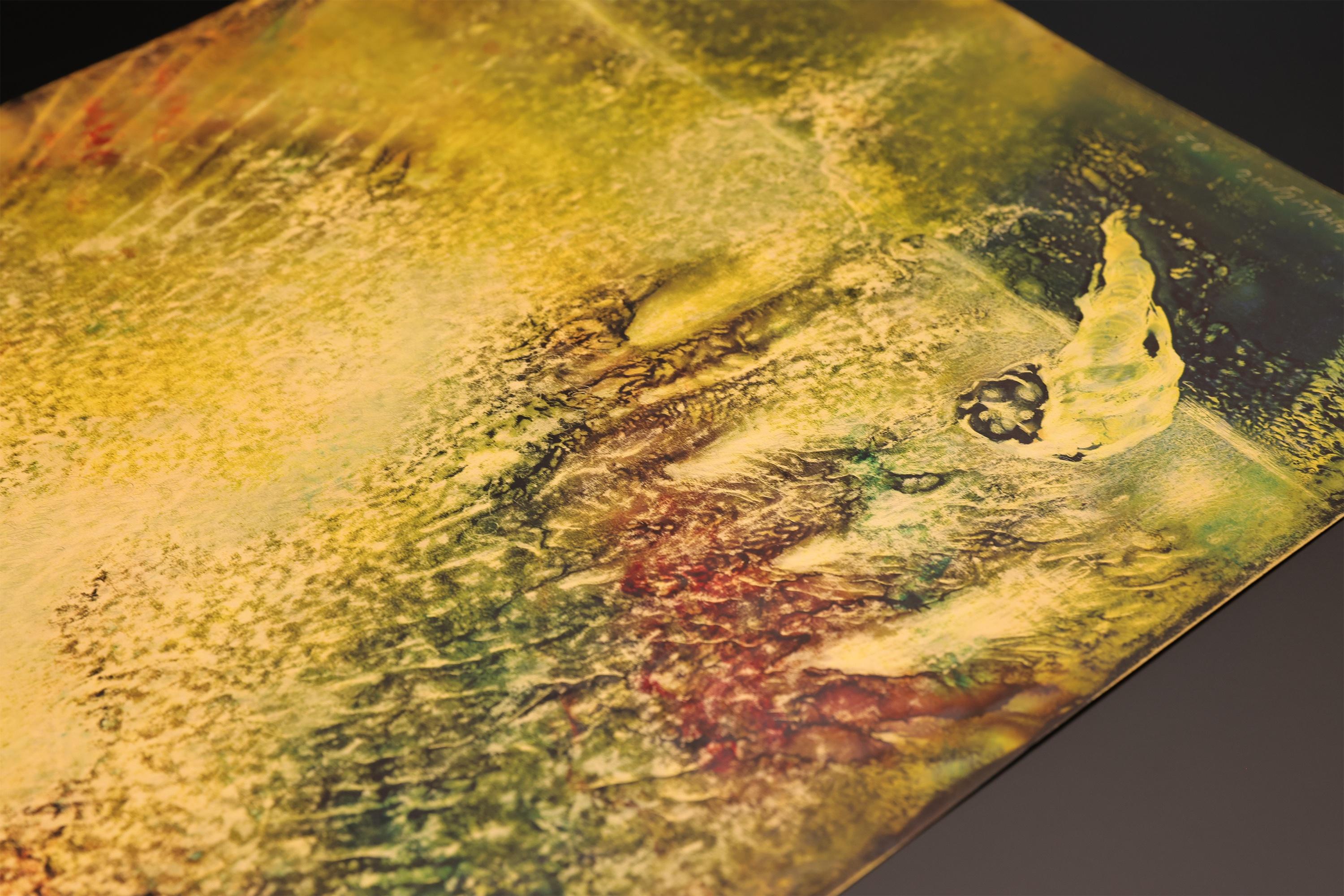 Artistics: Nelson Serob Shirvanyan
Lavoro: Pittura originale, opera d'arte fatta a mano, pezzo unico 
Mezzo: Acrilico su cartone 
Anno: 2002
Stile: Arte astratta, 
Titolo: Allegoria in Dante,
Dimensioni: 17