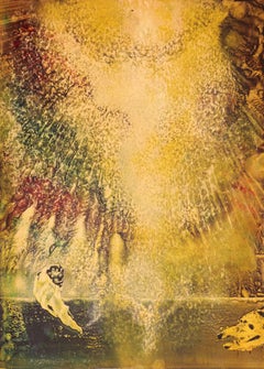 Allegoria in Dante, Pittura astratta, Arte contemporanea, Originale, Espressione