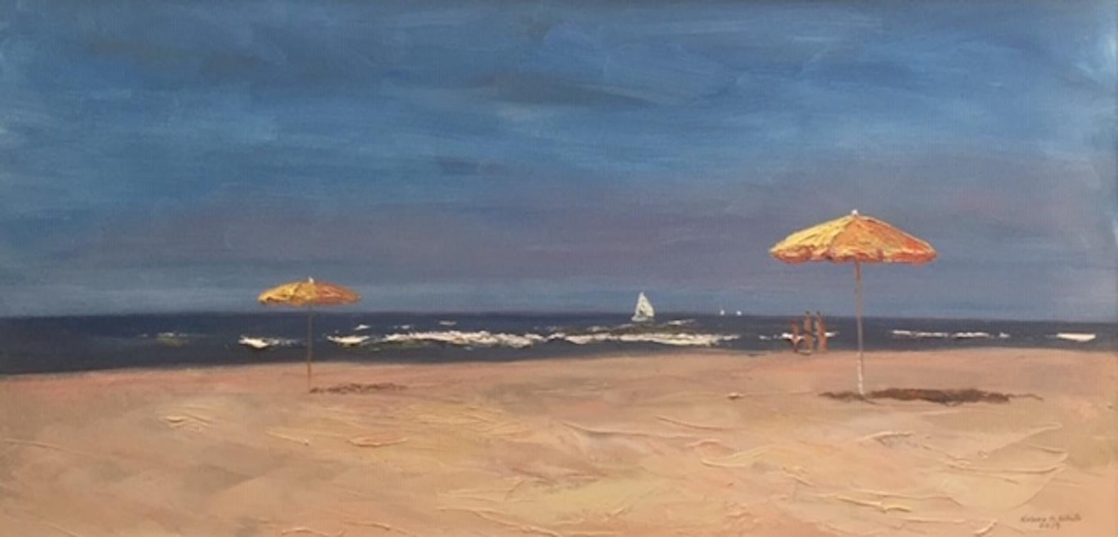 Landscape Painting de Nelson White - Bagno Artiglio 10.7.2019
