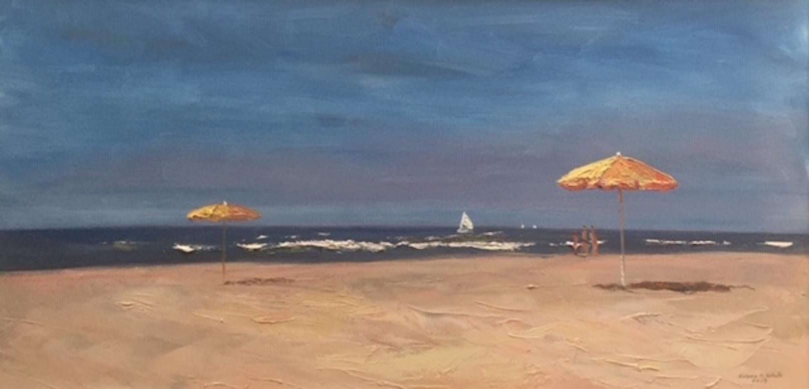 Landscape Painting Nelson White - Bagno Artiglio 10.7.2019