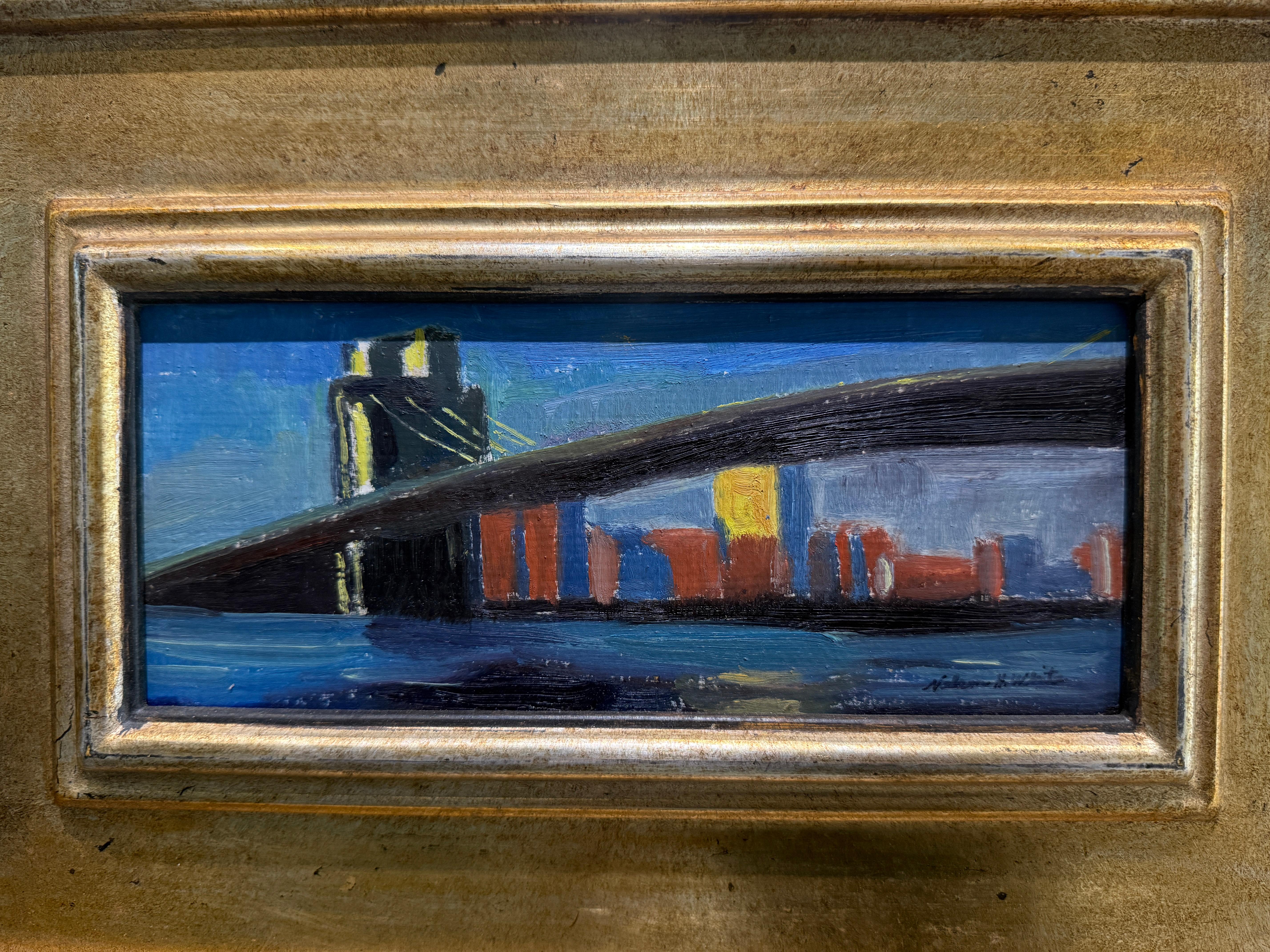 Pintado en plein air. 

Dimensiones enmarcado: 11 x 16 pulgadas

Biografía del artista:
Nelson H. White nació en New London, Connecticut, en 1932. White ha estado rodeado de arte y artistas desde que nació. Recibió sus primeras enseñanzas artísticas
