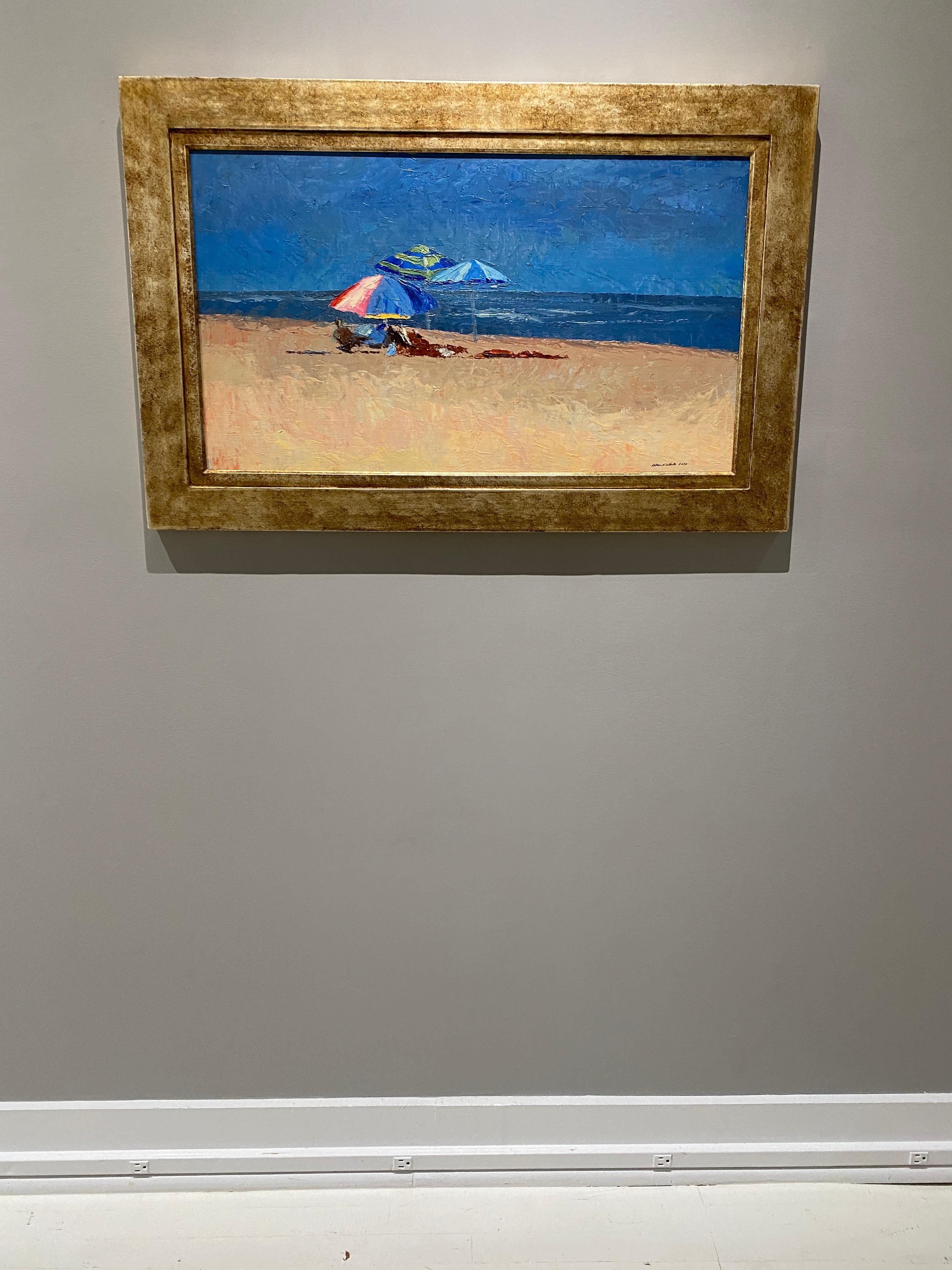Coopers Beach III 09.01.2020 - Painting Impresionista de Nelson White