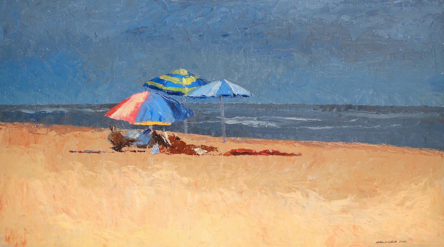 Landscape Painting de Nelson White - Coopers Beach III 09.01.2020