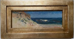 "Cooper's Beach Long Island 12.17.2021" Southampton, NY, Impressionist Seascape
