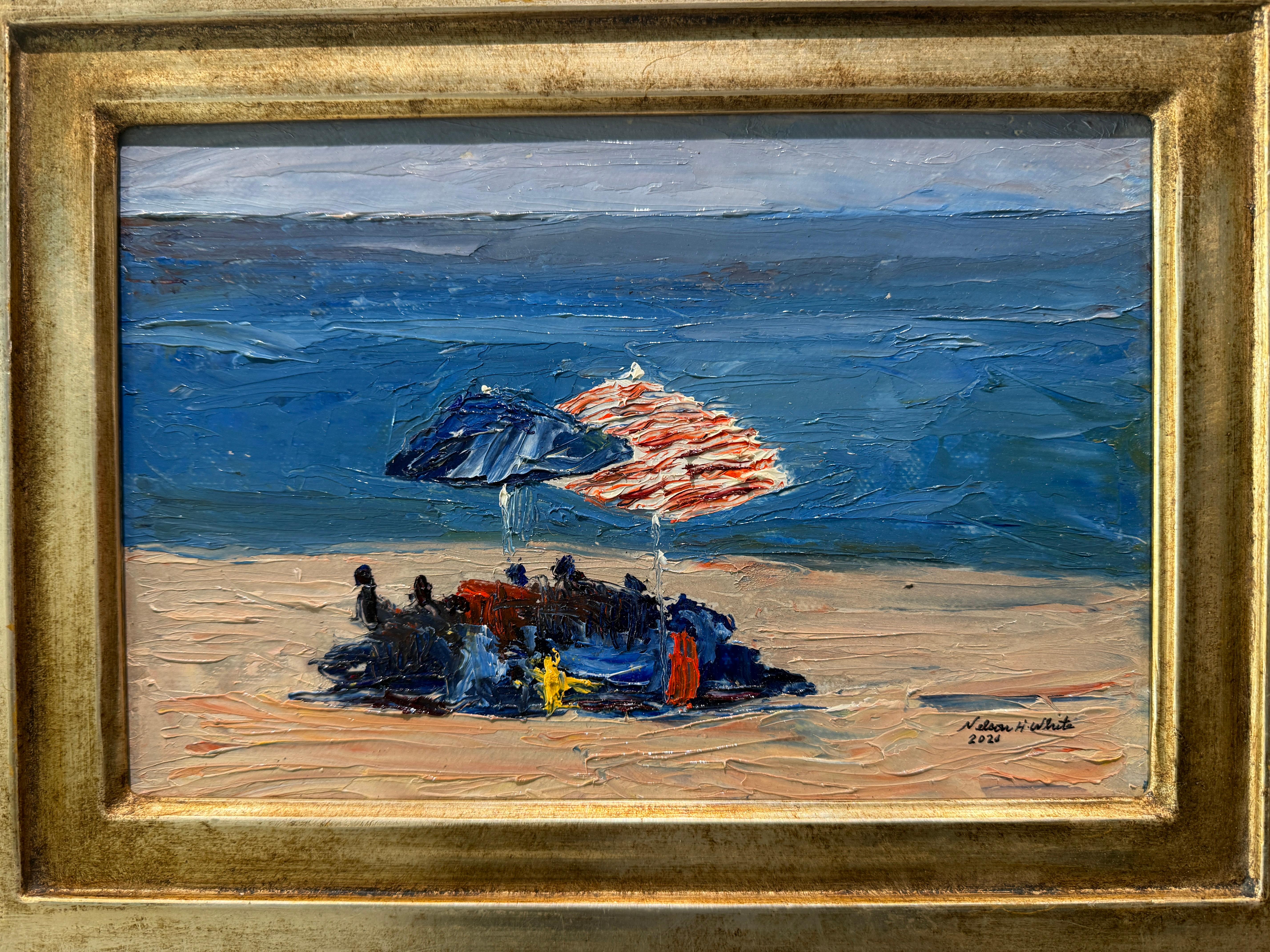 Il pittore Nelson H. White (nato nel 1932 nel Connecticut) è molto apprezzato per la sua fedeltà ai paesaggi naturali e all'impressionismo intimo. Le sue pennellate sciolte sono applicate con maestria, catturando costantemente un'atmosfera