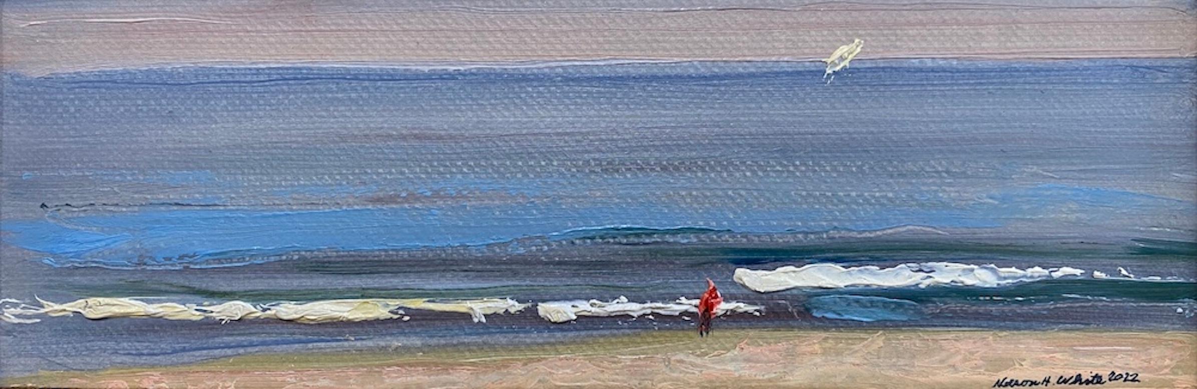 Nelson White Landscape Painting - Italian Riviera 01.29.2022