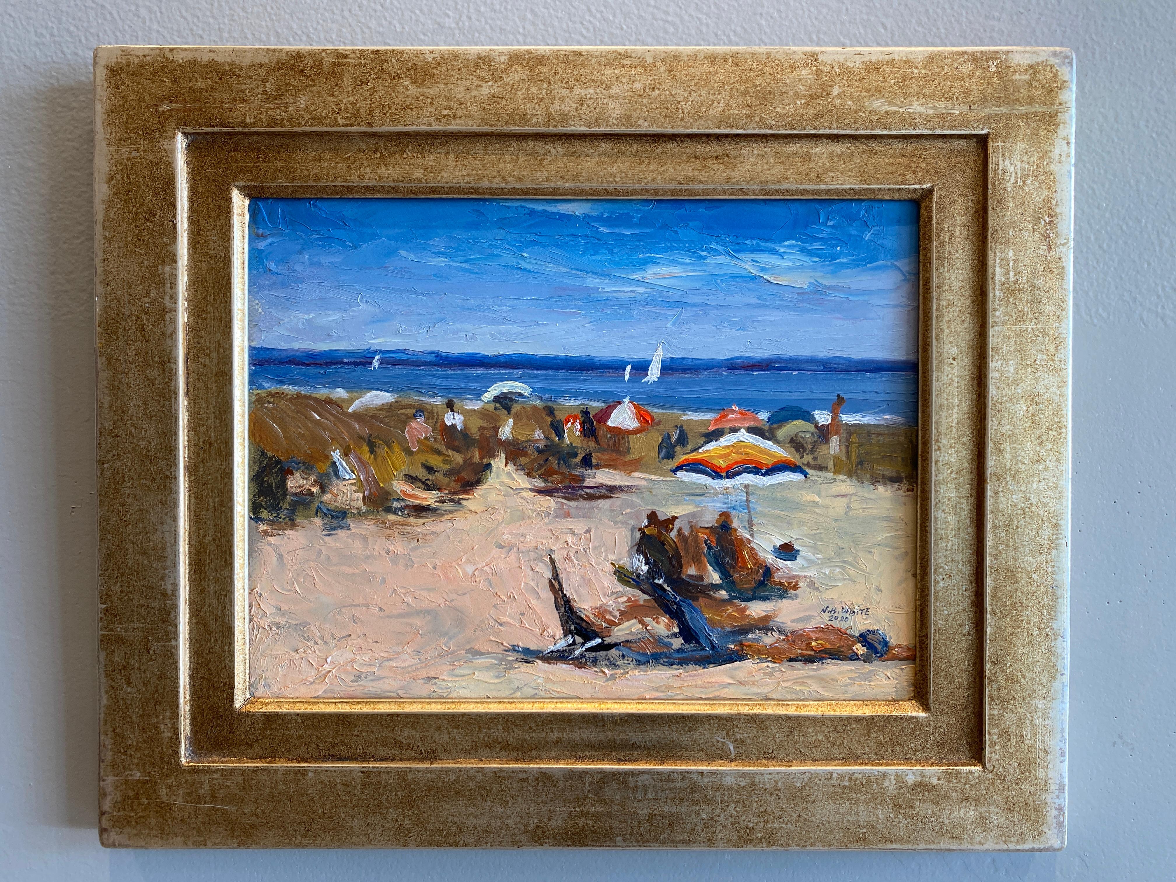 Ogunquit Maine, 03.13.2020 - Painting by Nelson White