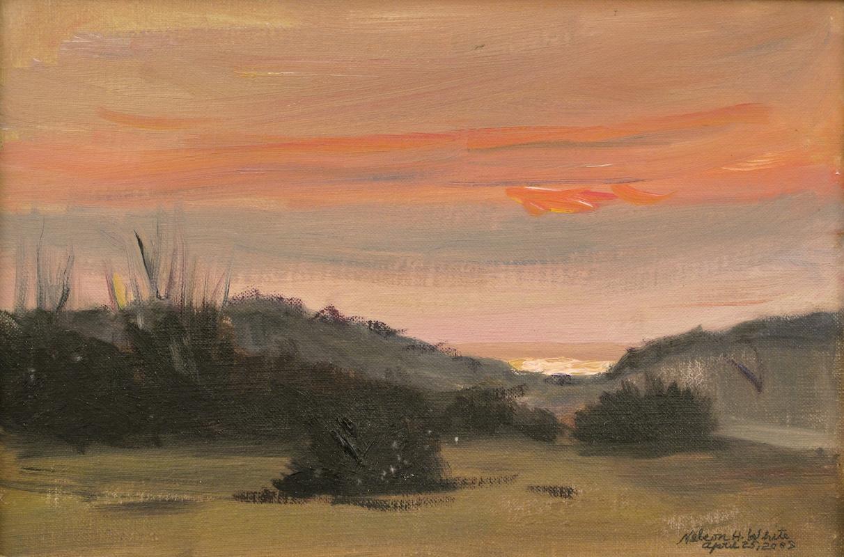 Lido Di Torre Del Lago, coucher de soleil 04.25.2003 - Art de Nelson White