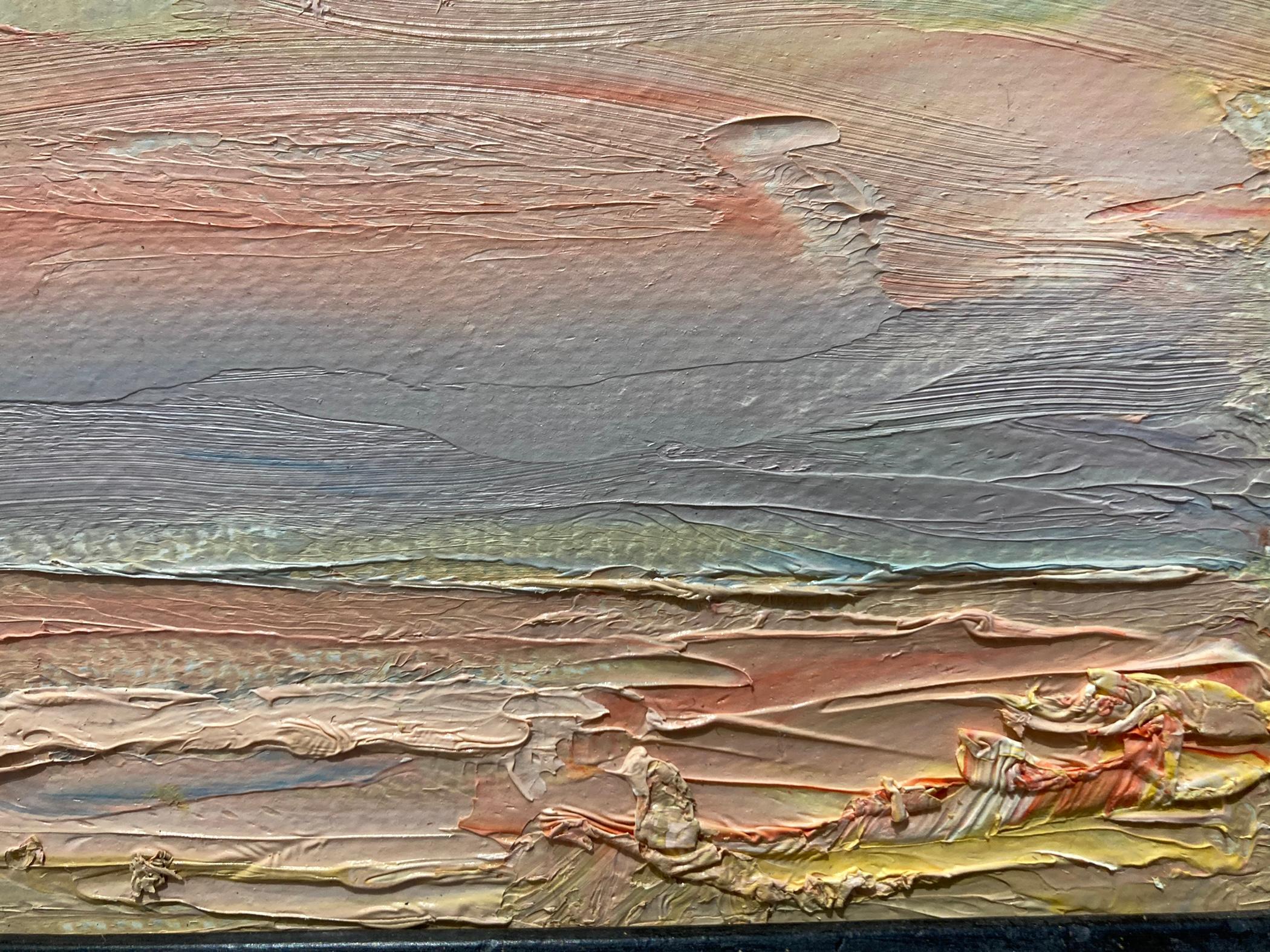 Sonnenuntergang Meer Himmel 11.20.2021 (Impressionismus), Painting, von Nelson White