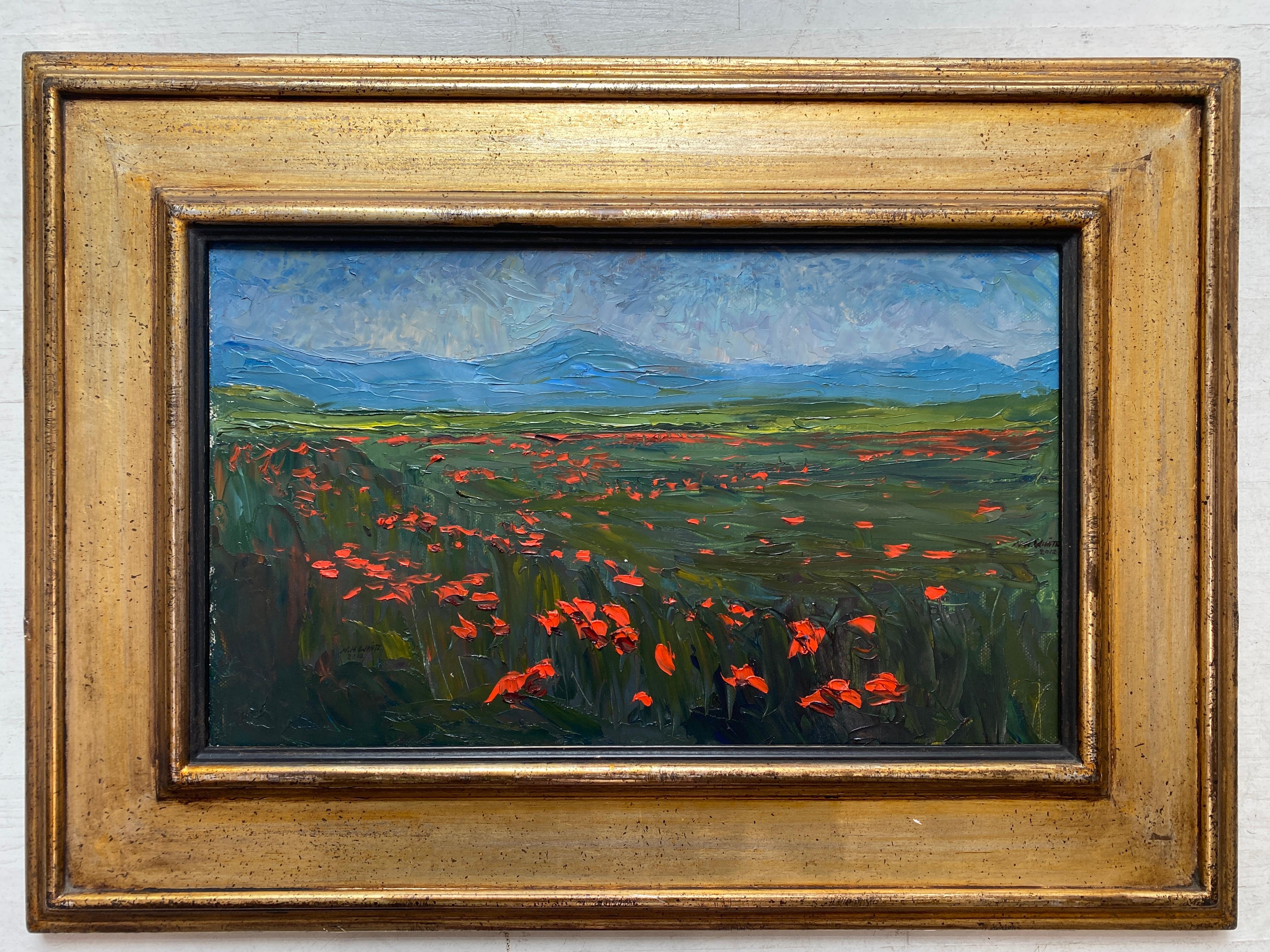 The Poppy Field 05.19.2012 - Painting by Nelson White