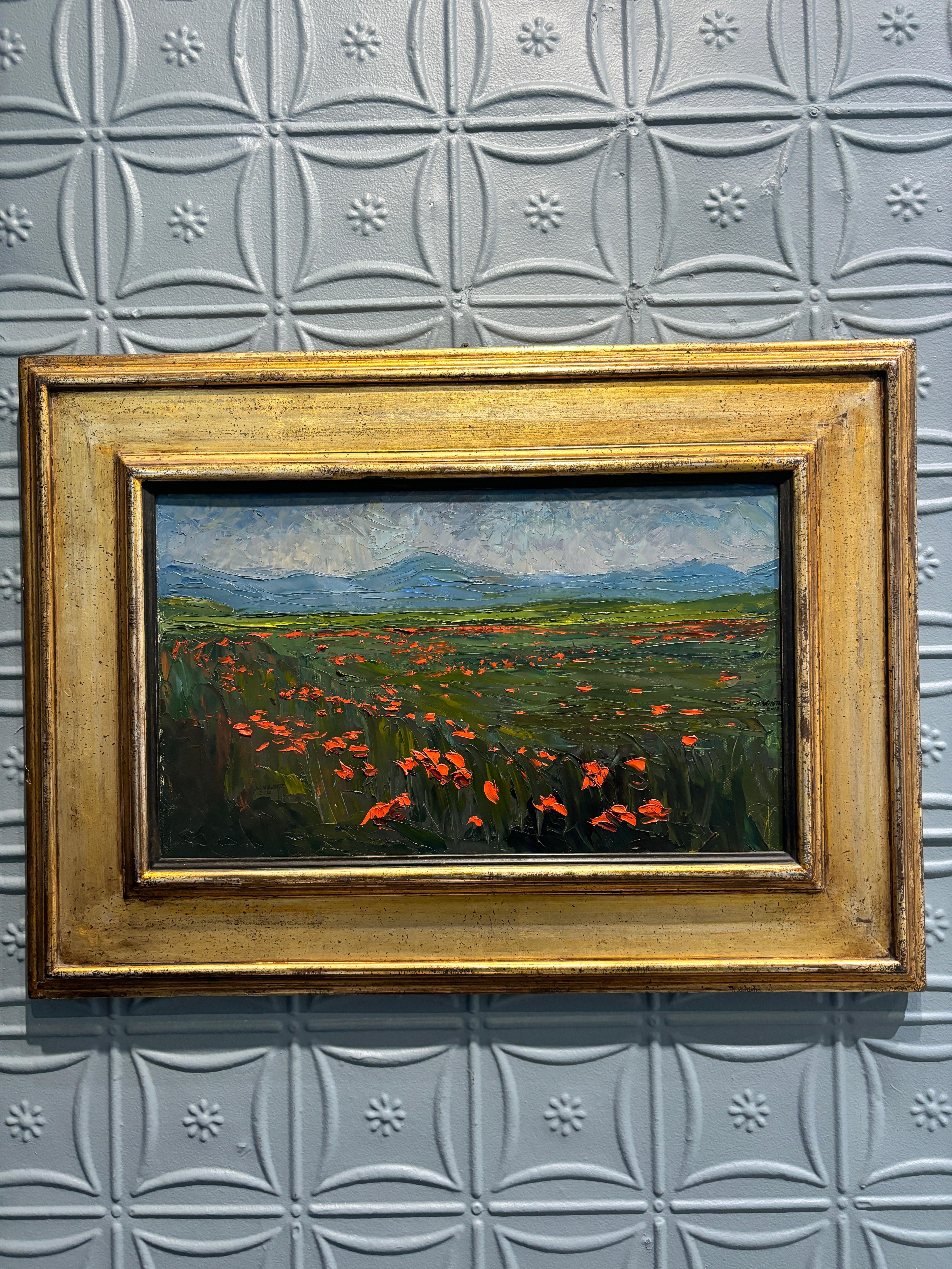 Il campo di papaveri 05.19.2012 - Painting Impressionismo di Nelson White
