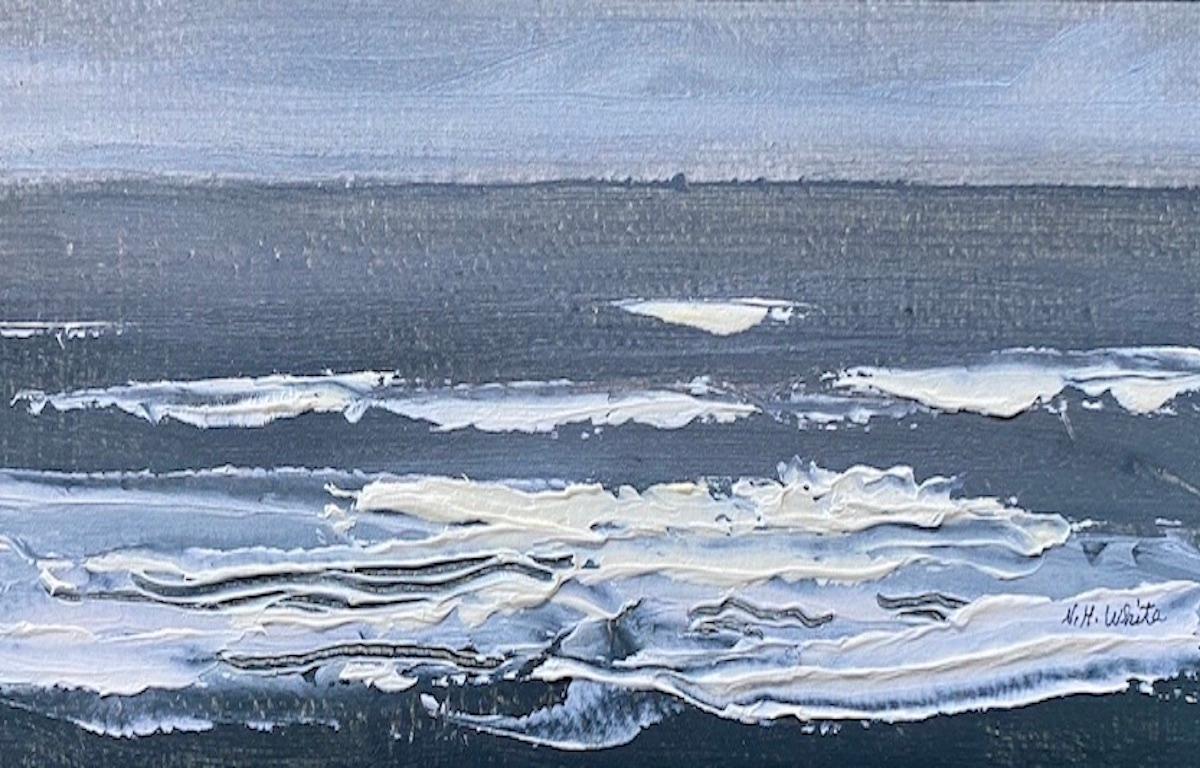 The Waves 09.29.22 - Painting by Nelson White