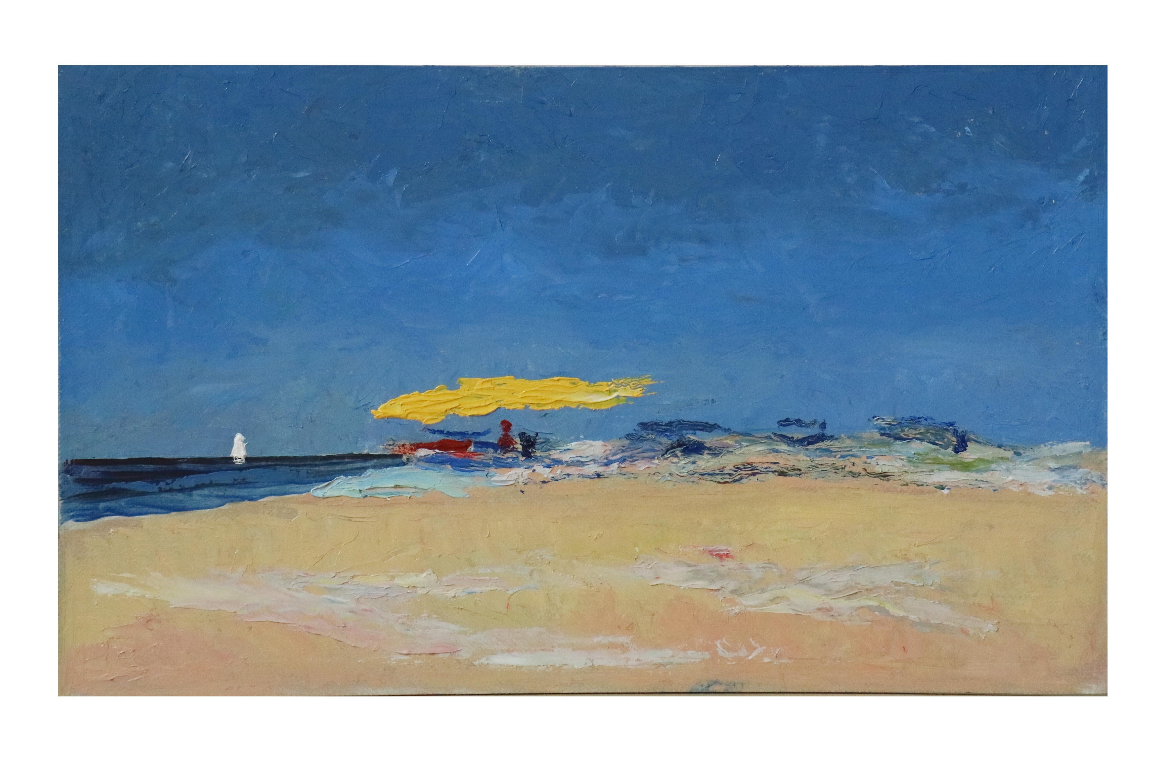 Gli ombrelli gialli - Art Impressionismo di Nelson White