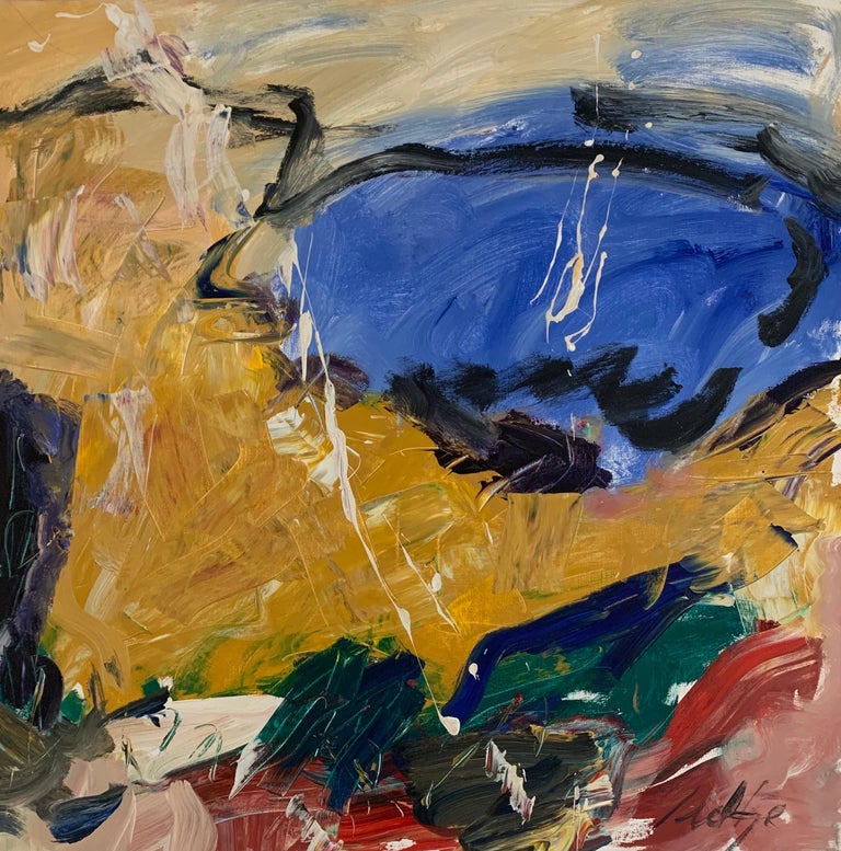 Neltje I Came To Rest Vivid Colors 36 X 36 For Sale At 1stdibs