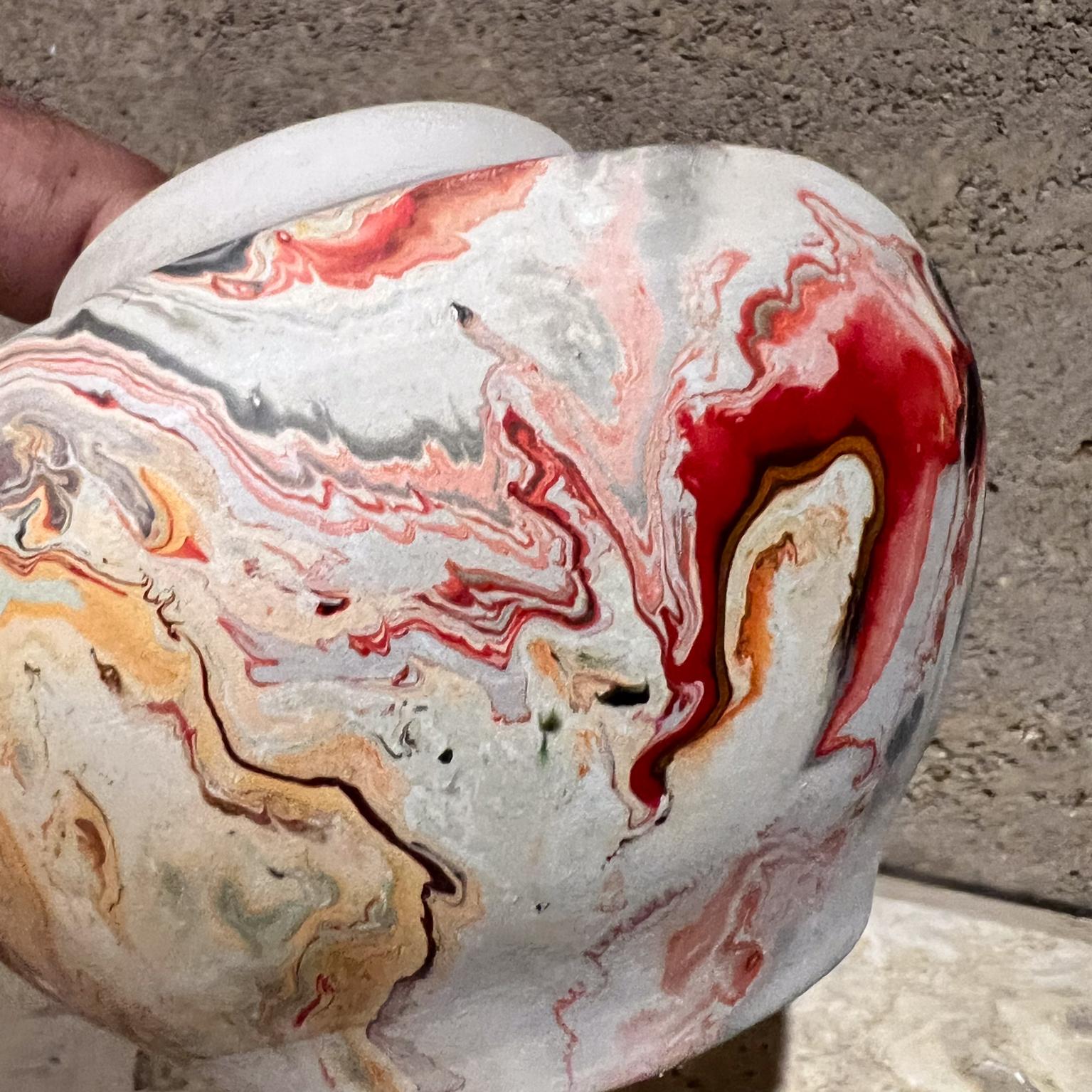Vaso Nemadji in ceramica indiana Red Art Native Vase Moose Lake In condizioni buone in vendita a Chula Vista, CA