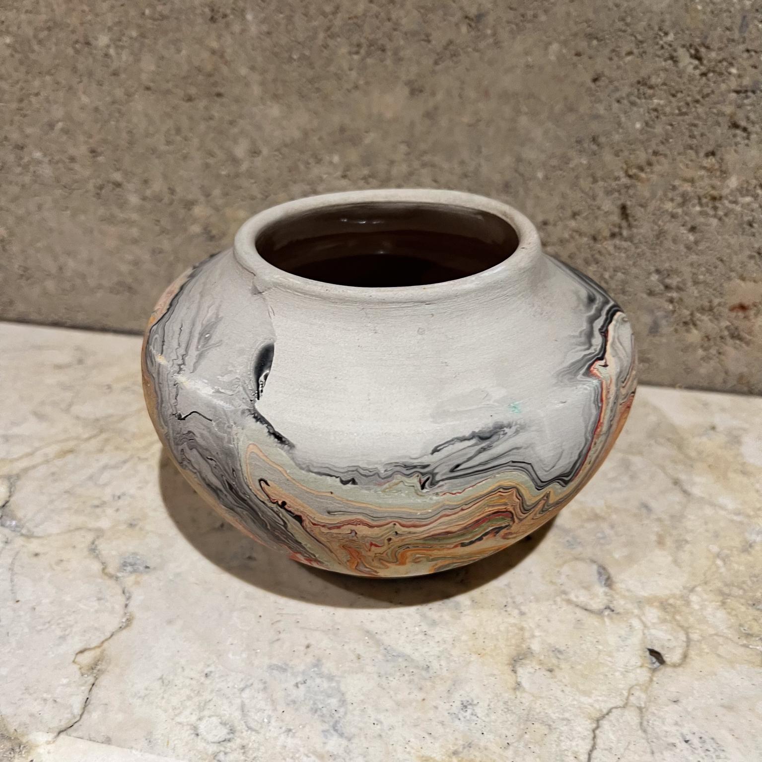 Vaso Nemadji in ceramica indiana Red Art Native Vase Moose Lake in vendita 2