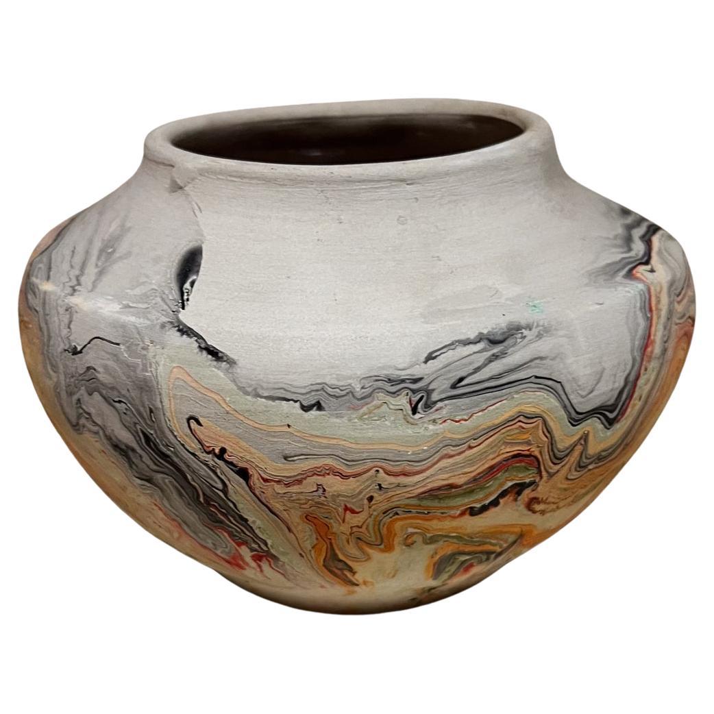 Vaso Nemadji in ceramica indiana Red Art Native Vase Moose Lake in vendita