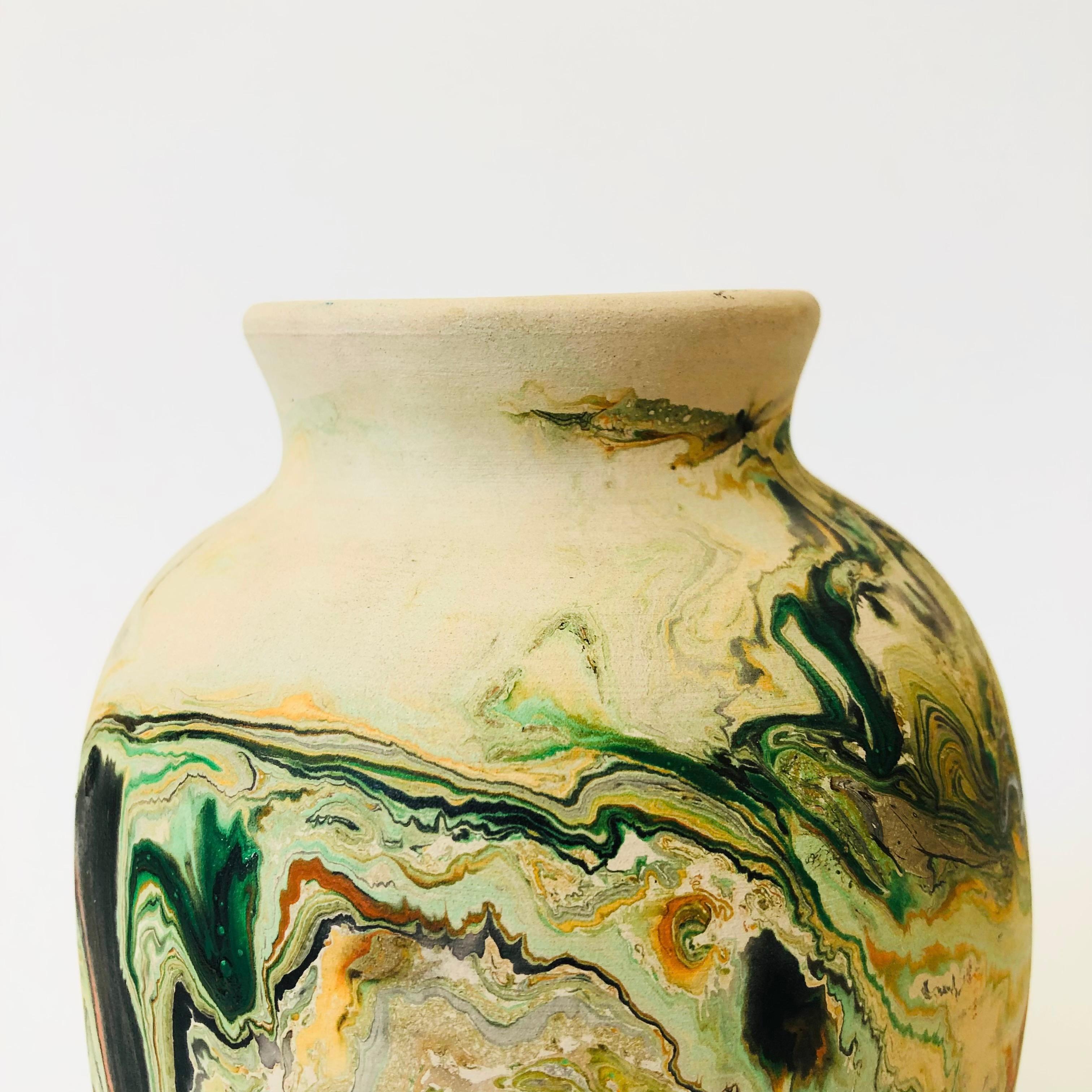 Native American Nemadji Pottery Vase
