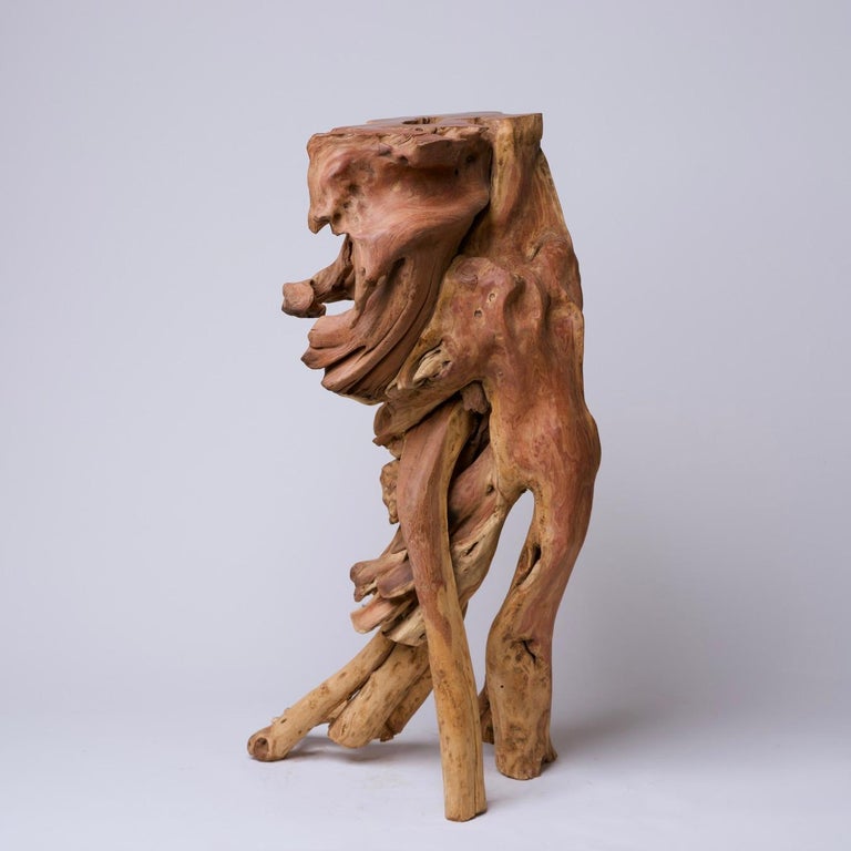 Nemean Lion Natural Wood Tea Table For Sale at 1stDibs