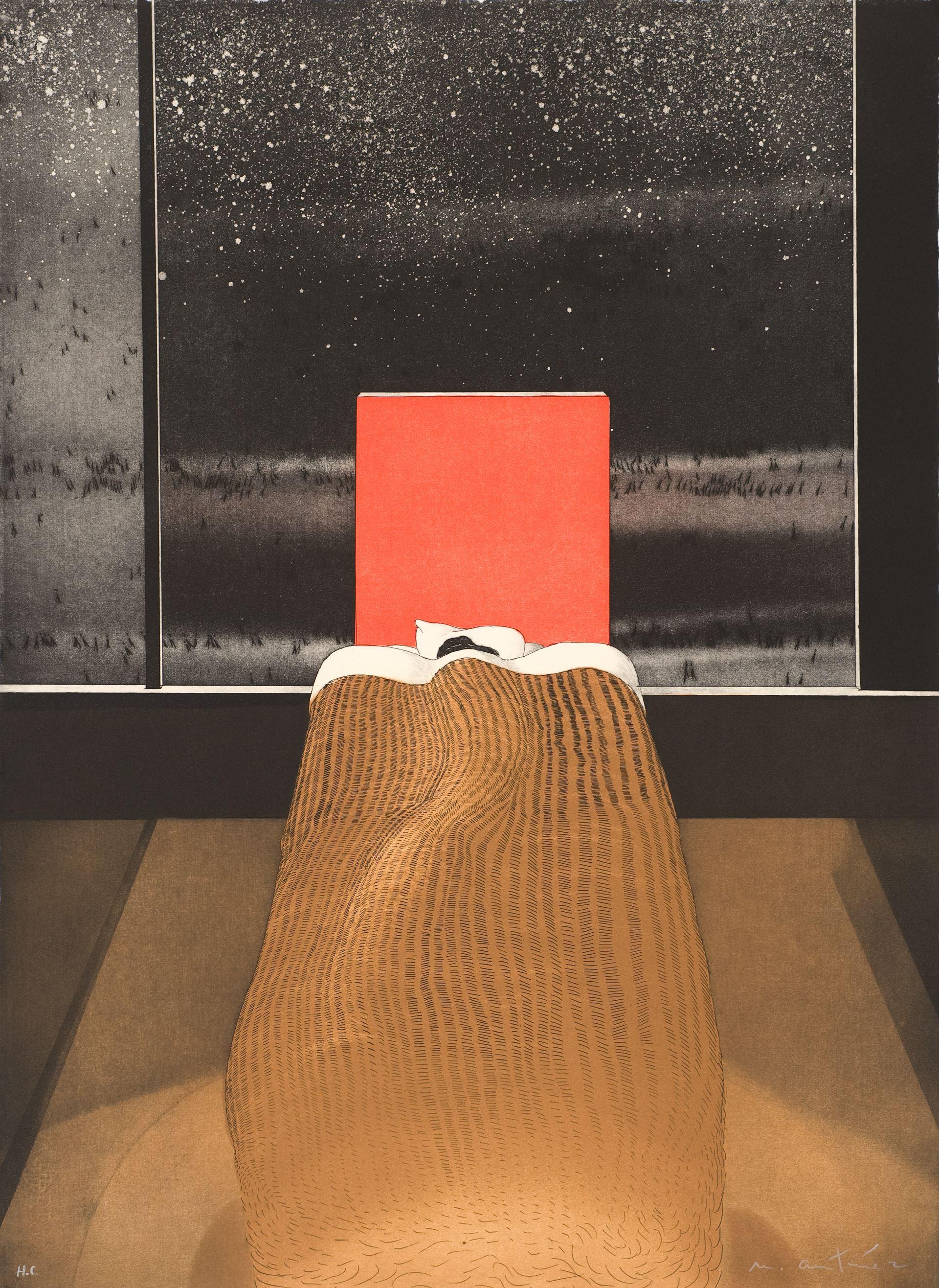 Nemesio Antunez (Chile, 1918-1993)

La cama en la ciudad
, 1983
engraving on paper
30 x 22.1 in. (76 x 56 cm.)
ID: ANT1385-005-000
Hand-signed by author