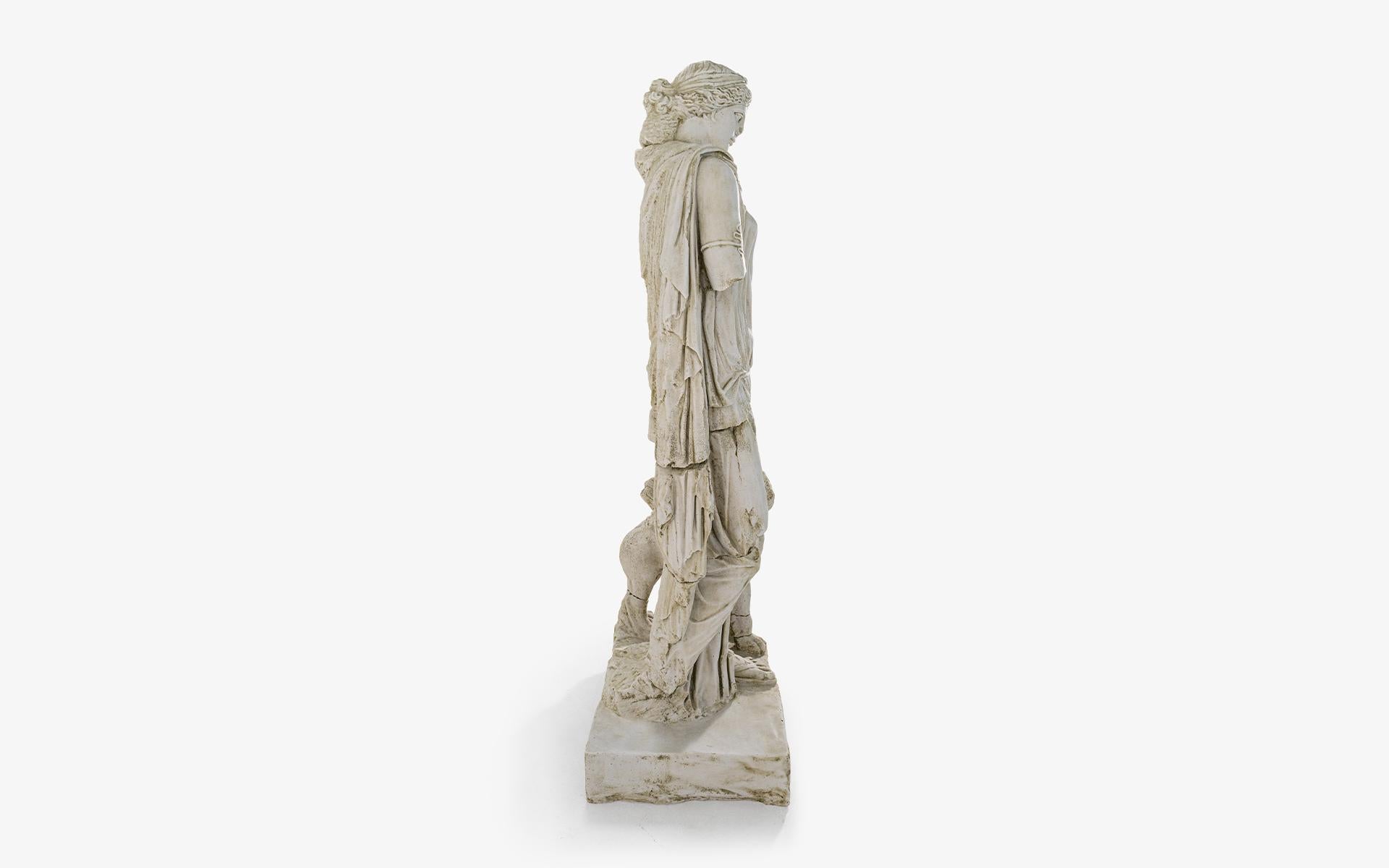 Nemesis Figurative Statue Made w Compressed Marble Powder Antalya Museum Replica For Sale 1