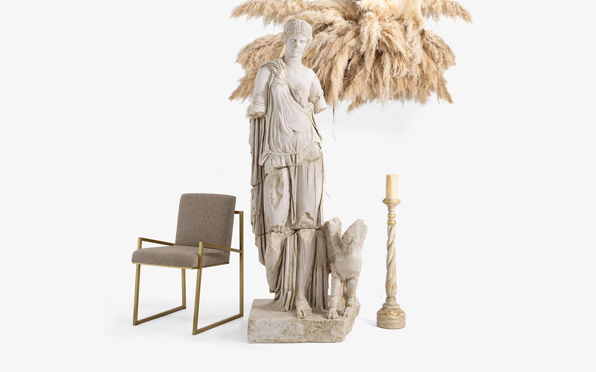 Nemesis Figurative Statue Made w Compressed Marble Powder Antalya Museum Replica In New Condition For Sale In İSTANBUL, TR