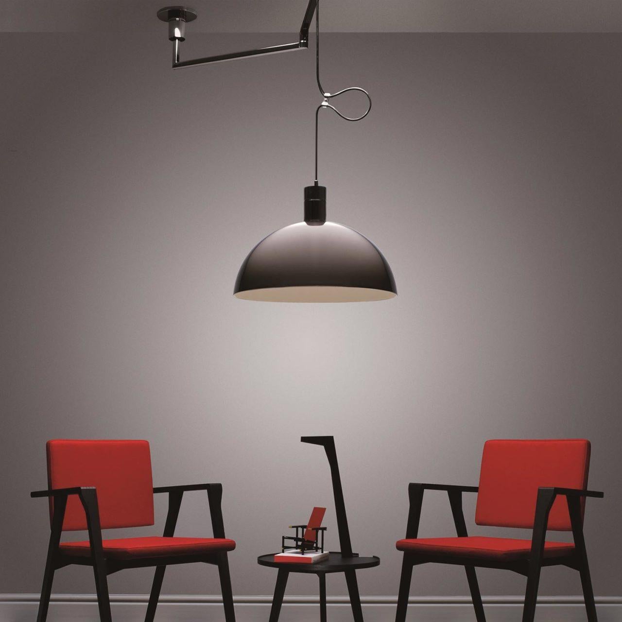 Nemo Albini Collection Pendelleuchte AS41Z in Chrom im Zustand „Neu“ im Angebot in Brooklyn, NY
