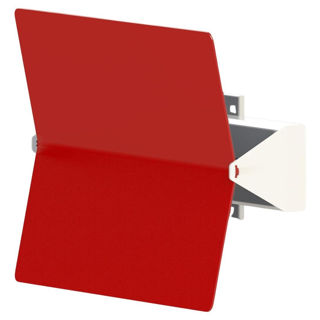Nemo Applique à Volet Pivotant Plié Wall Scone E12 Rot lackiert