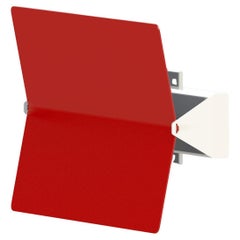 Nemo Applique à Volet Pivotant Plié Wand Scone LED 3000K Rot Lackiert