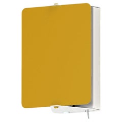 Nemo Applique à Volet Pivotant Wall Scone E12 Yellow Painted