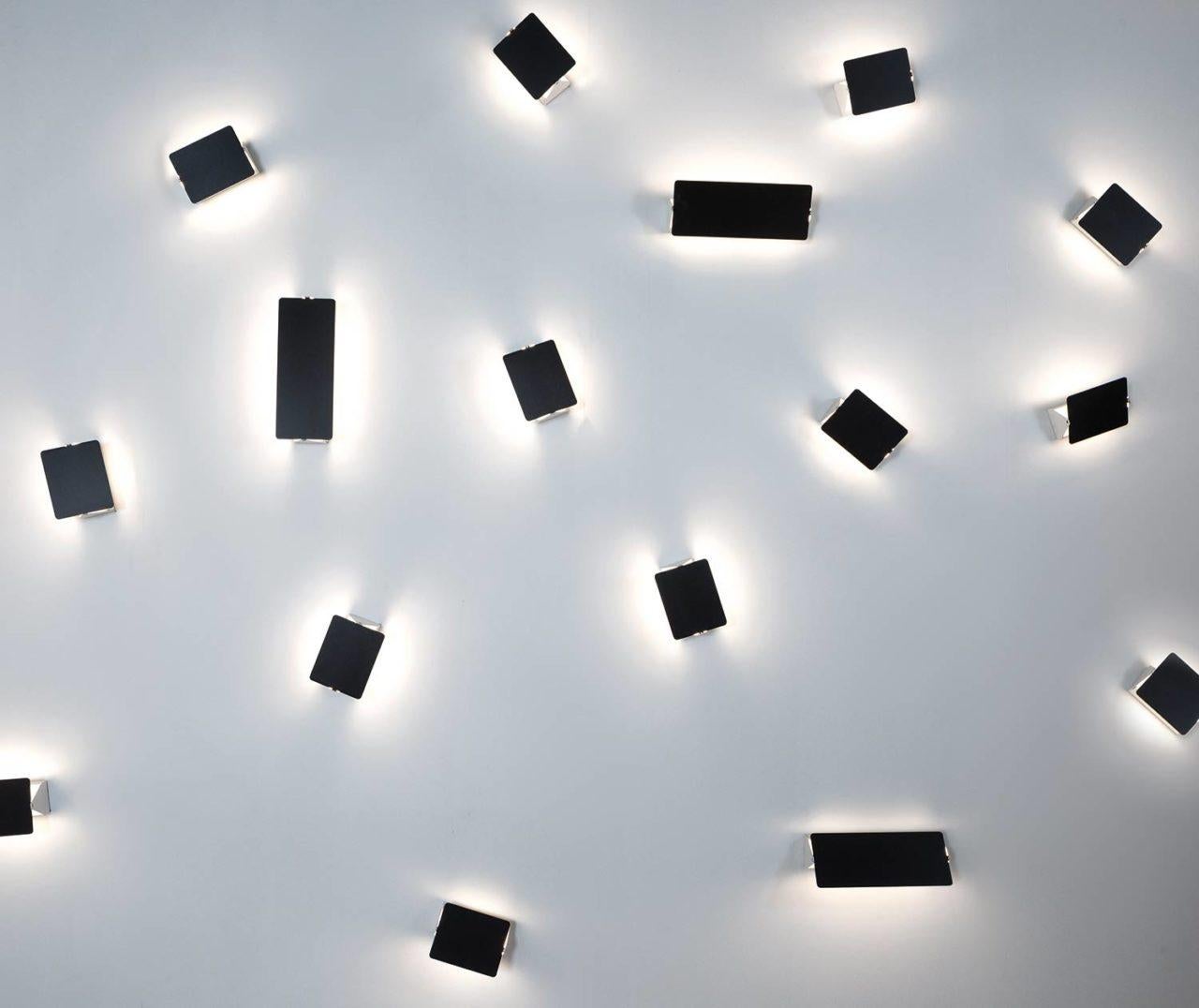 Nemo Applique à Volet Pivotant Wand Scone LED 3000K Natürlich Eloxiert (21. Jahrhundert und zeitgenössisch) im Angebot