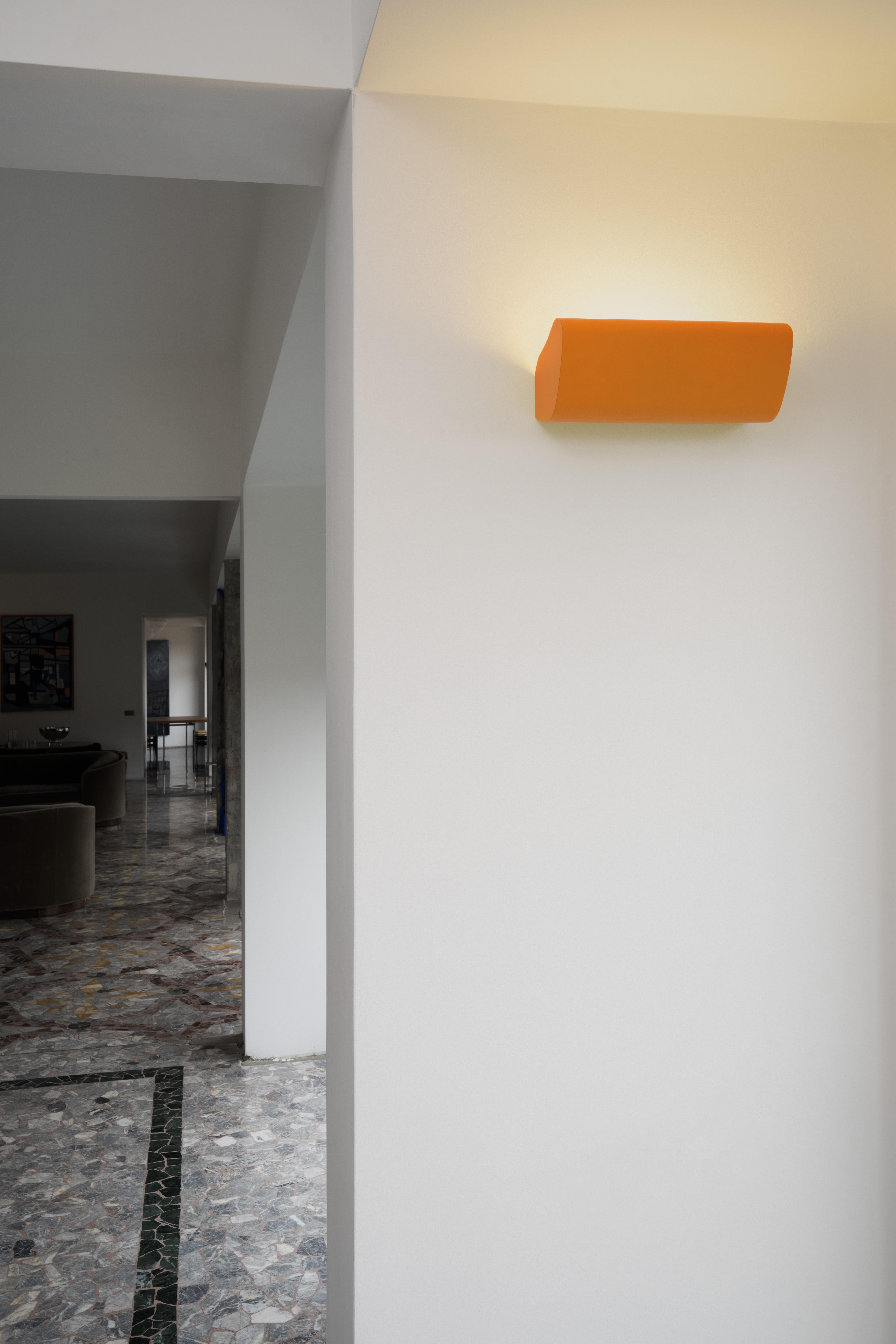 Nemo Applique Radieuse Wandtafel in Grün von Le Corbusier (Italienisch) im Angebot