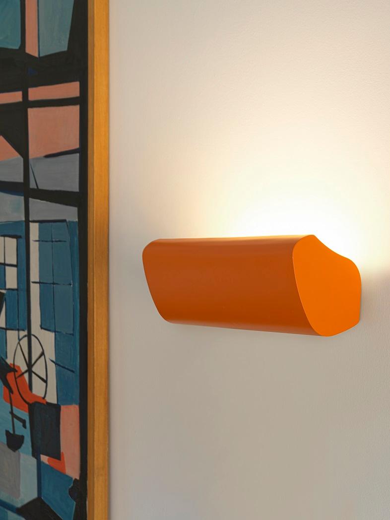 Nemo Applique Radieuse Wandtafel in Grün von Le Corbusier (Metall) im Angebot