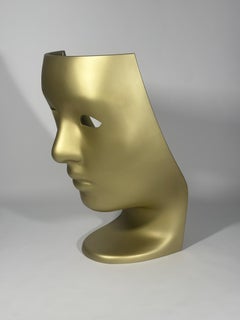 Nemo Armchair by Fabio Novembre for Driade in Gold Polyethylene