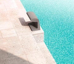 Nemo Borne Béton Grande Outdoor Floor Lamp in Concrete LED 3000K