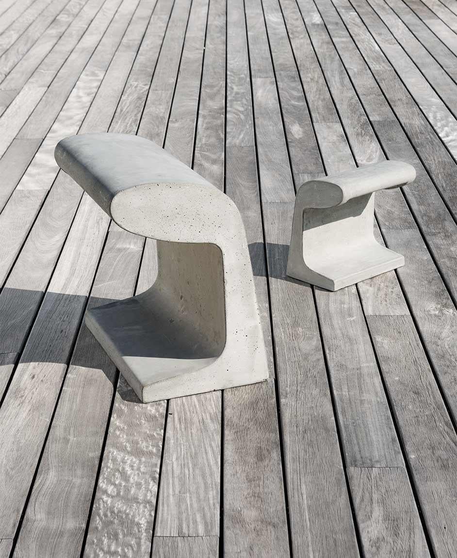 Nemo Borne Béton Grande Stehleuchte für Außen in Beton LED 3000K im Zustand „Neu“ im Angebot in Brooklyn, NY