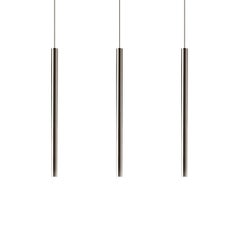 Nemo Canna Nuda Pendelleuchte in Metall Chrom 75cm LED 3000K