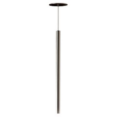 Nemo Canna Nuda Pendant Light in Metal Chrome 75cm LED 3000K