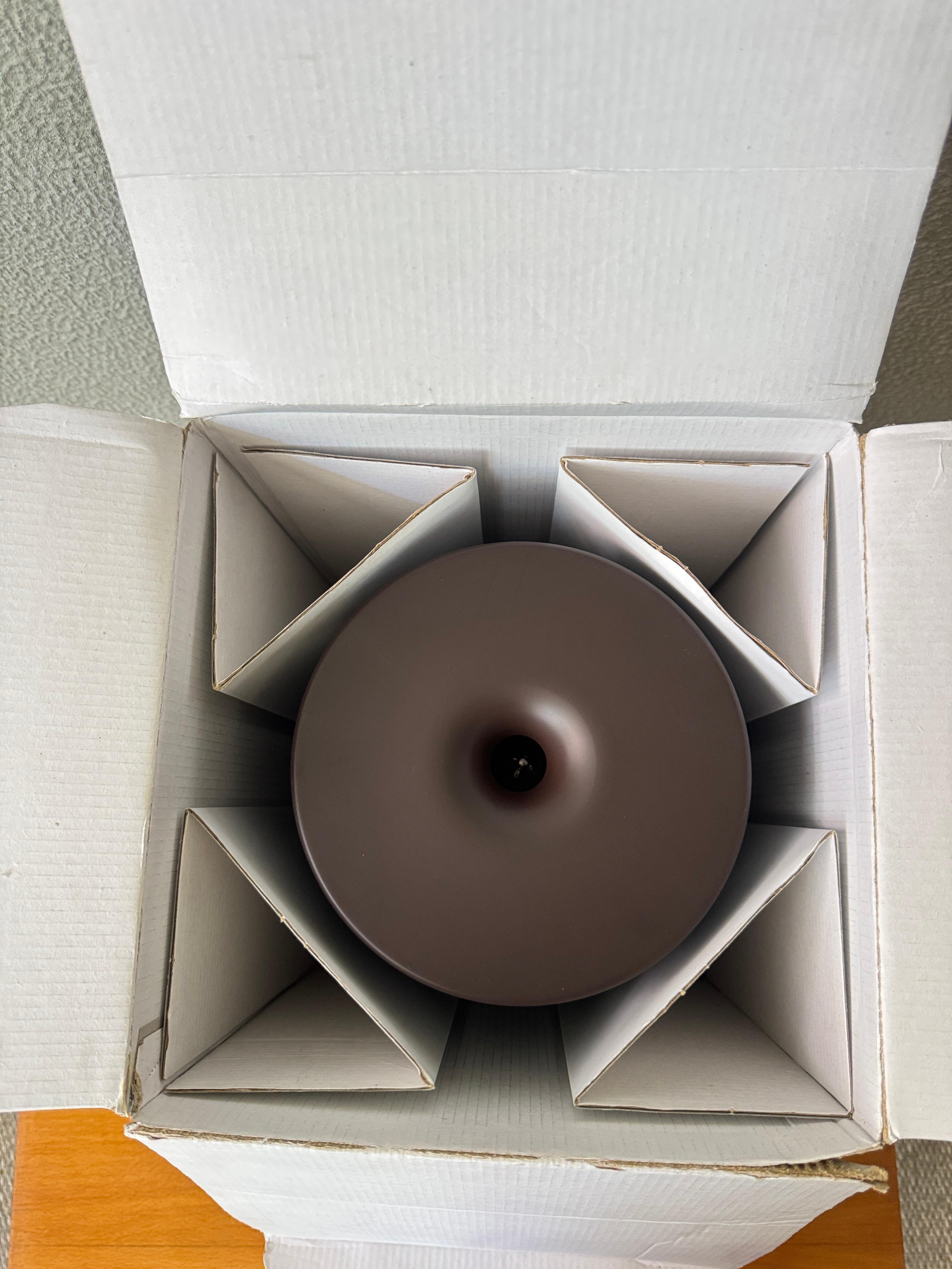 Nemo Cassina Chocolite Table Lamp Toshitaka Nakamura Brown NOS with Original Box en vente 10