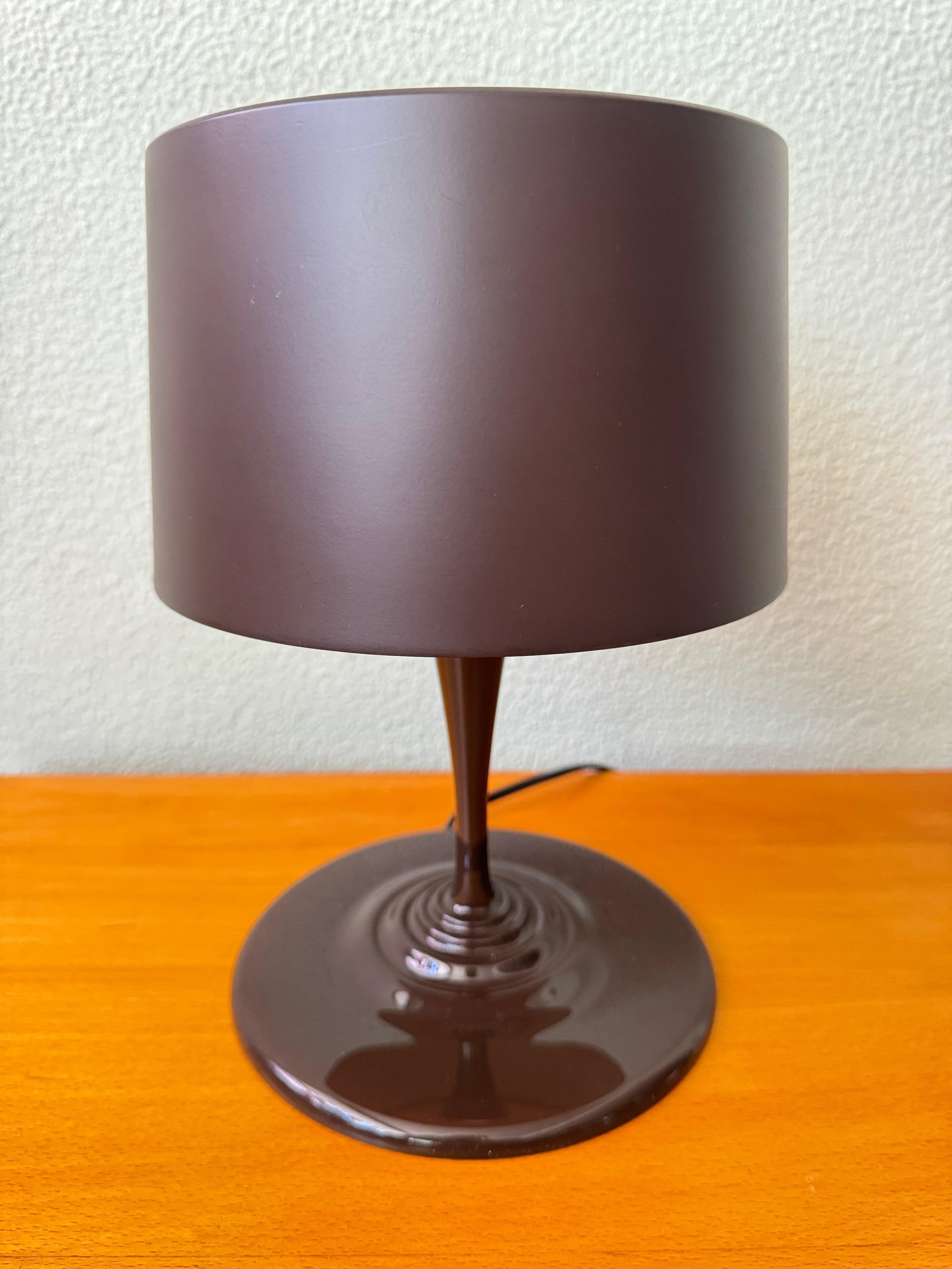 Nemo Cassina Chocolite Table Lamp Toshitaka Nakamura Brown NOS with Original Box en vente 2