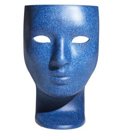 "Nemo" Poltrona con testa colorata in denim Disegnata da Fabio Novembre per Driade, 2017