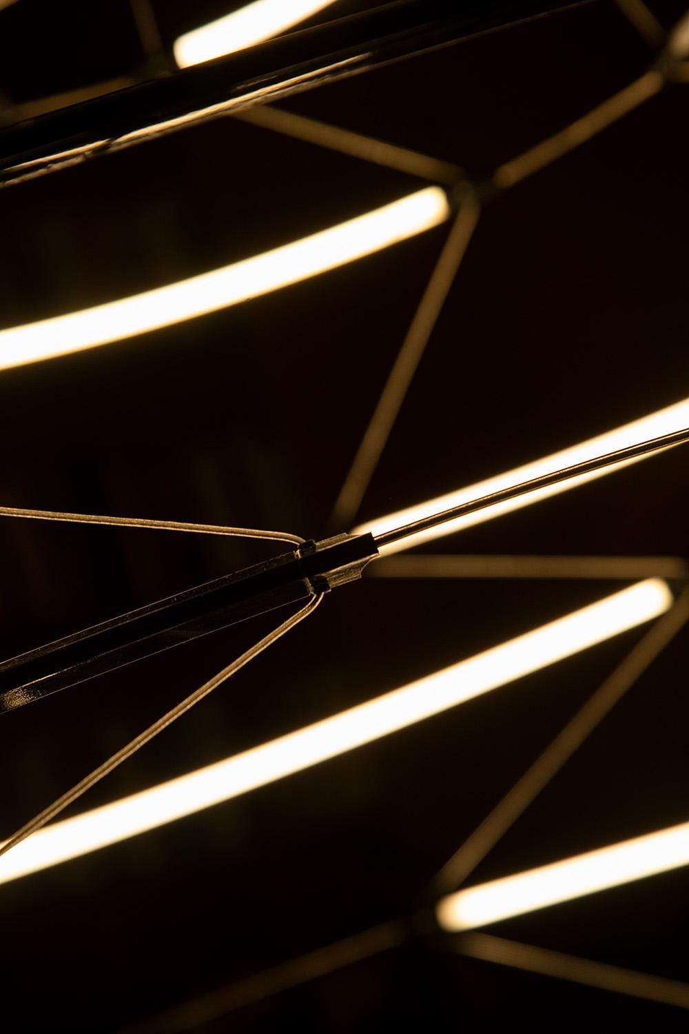 Nemo Drop 7 LED 2700K Pendant Light in Black by Arihiro Miyake In New Condition For Sale In Brooklyn, NY