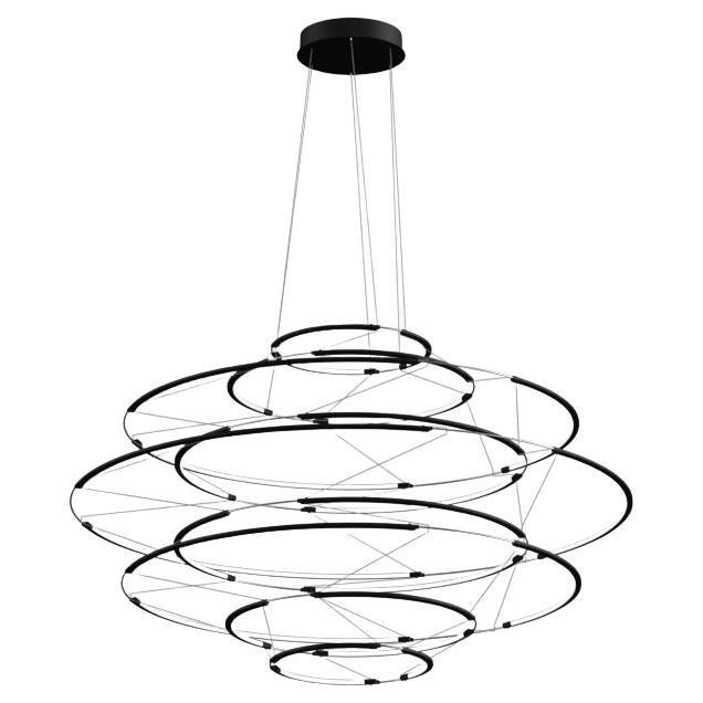 Nemo Drop 9 LED 2700K Pendant Light in Black by Arihiro Miyake
