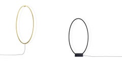 Nemo Ellisse LED Floor/Wall Lighting in Black by Federico Palazzari